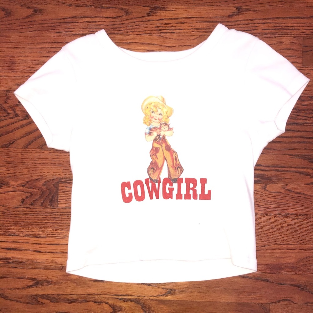 Brandy Melville ashlyn cowgirl shirt